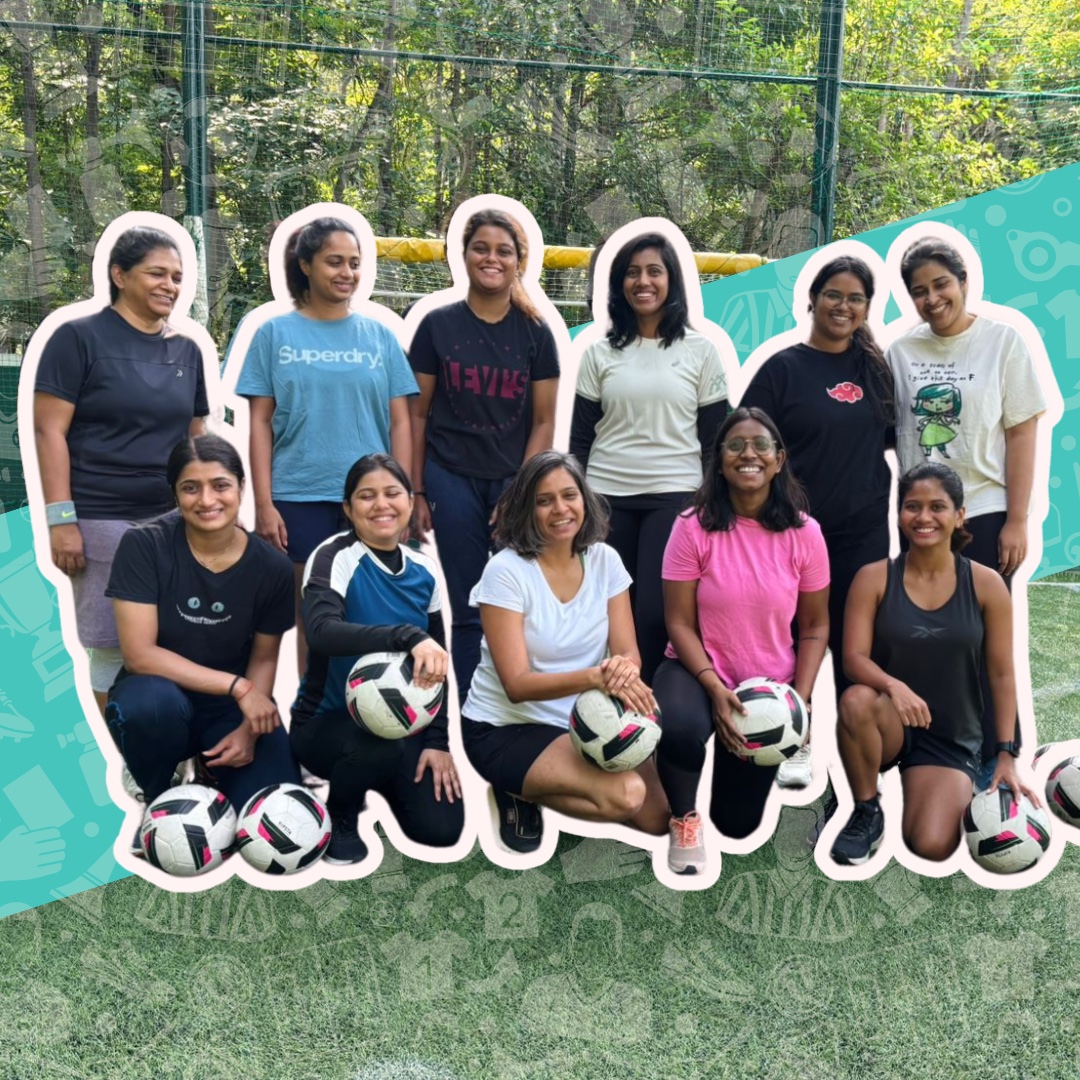 Footy Coaching with the Sisters! 